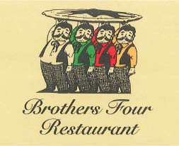 brothers four pizzeria & restaurant logo