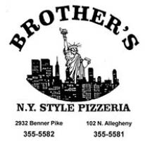 brother's ny style pizza logo