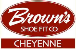 brown's shoe fit of cheyenne logo