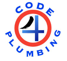 code 4 plumbing hawaii logo