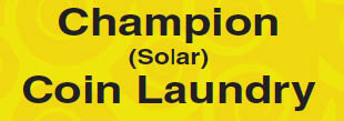 champion coin laundry logo