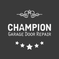 champion garage door repair logo