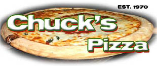 chuck's pizza logo