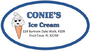 conie's ice cream logo