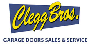 clegg bros garage doors logo