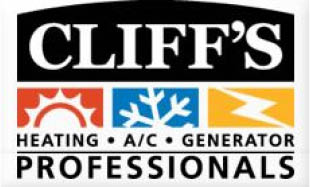cliff's heating & air logo