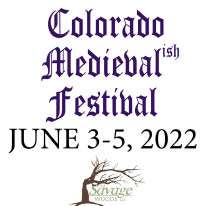 savage woods/colorado medieval festival logo