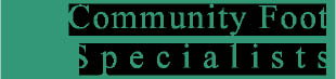 community foot specialsts logo
