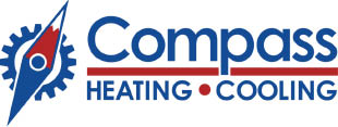 compass heating & cooling logo