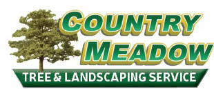 country meadow lawn & tree logo