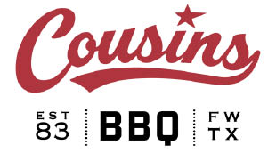 cousin's bbq logo