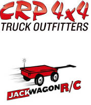 jackwagon r/c inside crp 4x4 truck outfitters logo