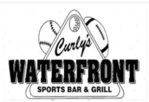 curly's waterfront sports bar & grill logo