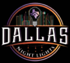 dallas night lights logo