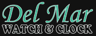 del mar watch & clock shop logo