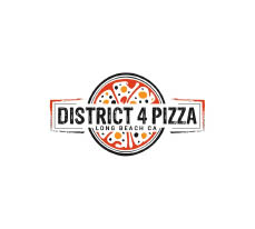 district 4 pizza logo