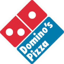 domino's pizza- (leader heights info) logo