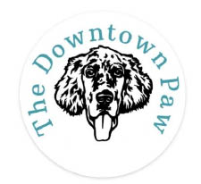the downtown paw logo