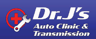 dr. j's auto clinic logo