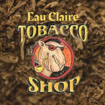 eau claire tobacco shop logo