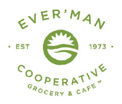 ever'man cooperative grocery & cafe logo