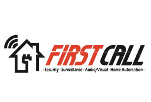 first call security & sound logo