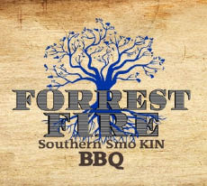 forrest fire bbq logo
