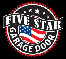 five star overhead garage door logo