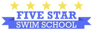 five star swim school logo