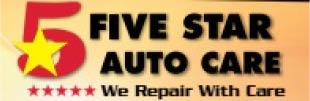 five star auto care logo