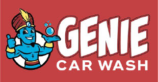 genie car wash (san diego) logo