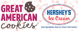 great american cookies & hershey's ice cream - lafayette logo