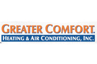 greater comfort heating and air conditioning logo