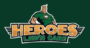 heroes lawn care #101 logo