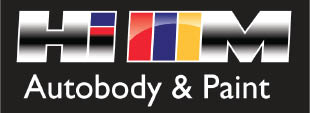 hi m auto body & paint logo