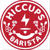 hiccups barista garden grove logo