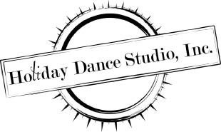 holiday dance studio logo