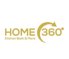 home 360 kitchen bath & more logo
