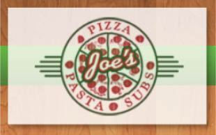 joe's pizza, pasta & subs-matlock logo