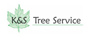 k & s tree service logo