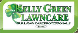 kelly green lawn care logo