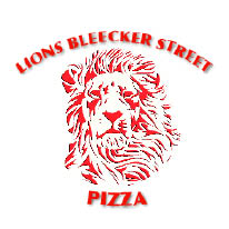 lions bleecker st. pizza logo