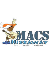 mac's hideaway logo