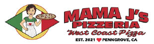 mama j's pizzeria logo