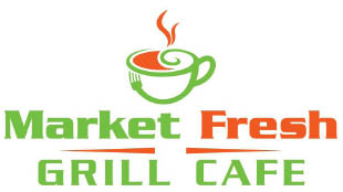 market fresh grill cafe logo