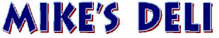mike's deli logo