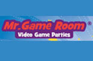 mr. game room video game truck rental logo