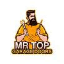 mr top garage door logo