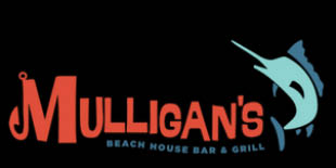 mulligan's beach house logo