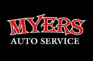 myers auto service logo